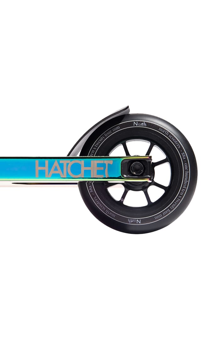 Hatchet Black/Oil Slick Complete Freestyle Scooter