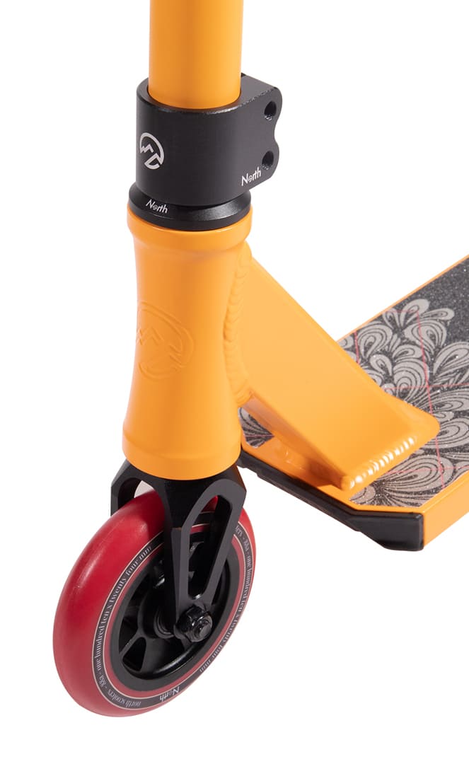Hatchet Orange/Schwarz Vollständiger Freestyle-Roller