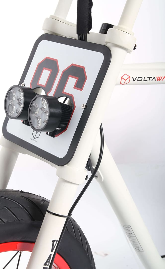 Voltaway Passenger Velo Electric Fat Bike Sand Red