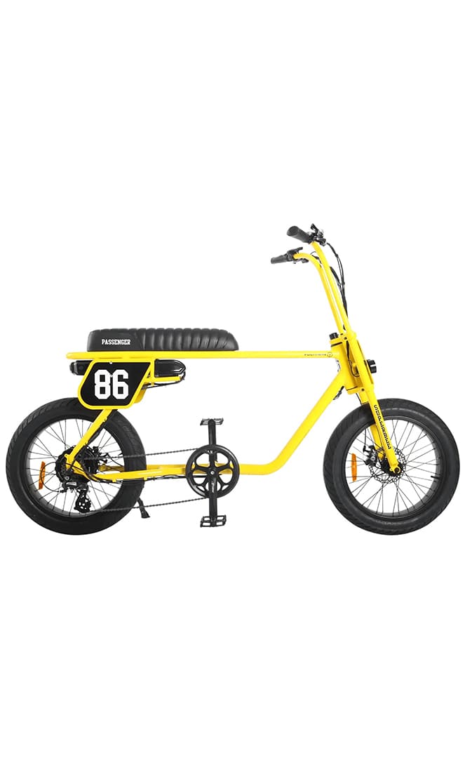 Voltaway Passenger Velo Electric Fat Bike Yellow Black