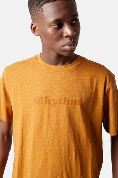 Rhythm Classic T-Shirt Teeshirt Kurzarm ALMOND