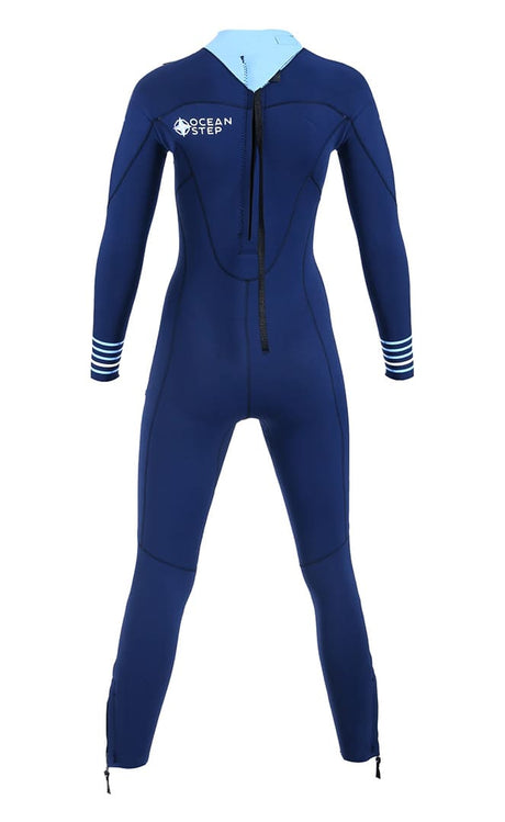 4/3 Dual Zip Full Suit Longline Overall Women#SteamersOcean Step