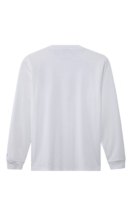 Adidas G Shmoo White T-shirt L/s Mann WHITE