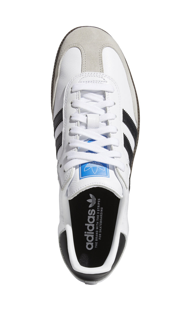 Adidas Samba Adv White/black Skateschuhe FTWBLA/NOIESS