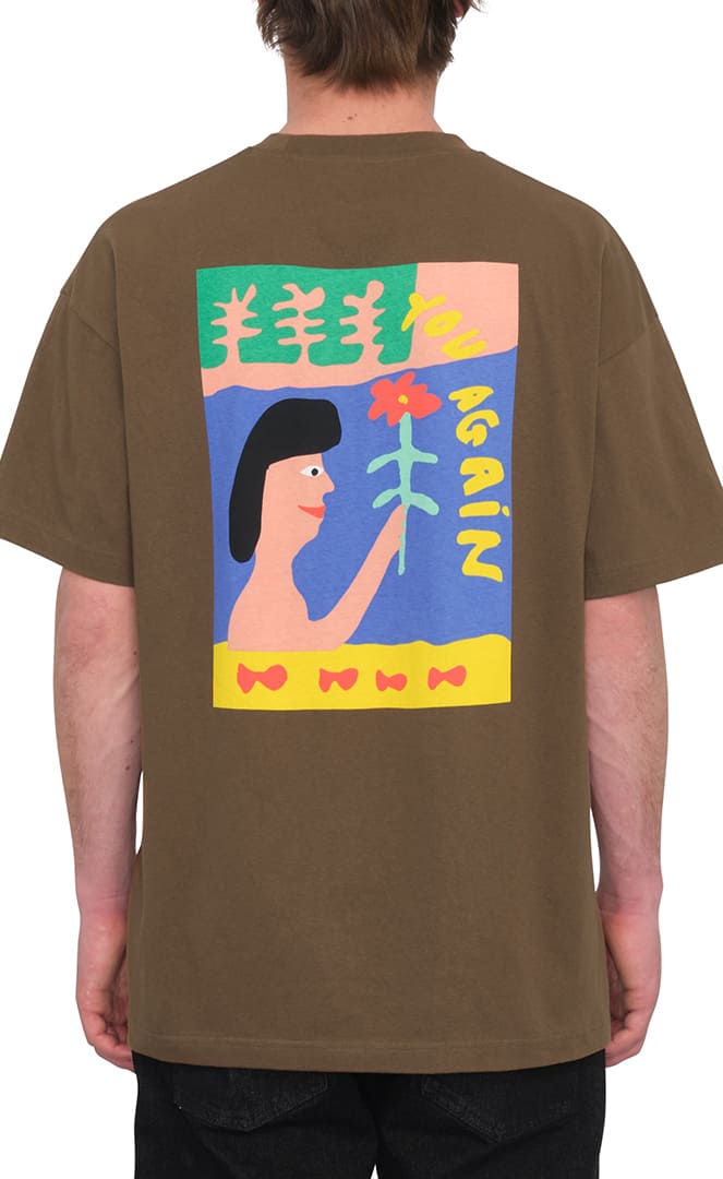 Arthur Longo 1 Dark Earth T-Shirt Mann#Tee ShirtsVolcom