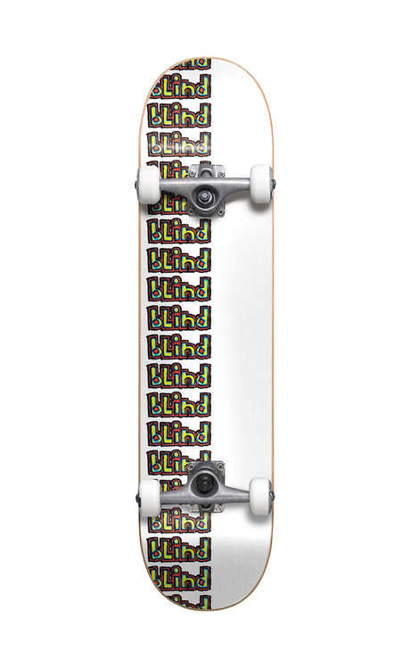 Blind Repeat Rail Stocking Wht 7.375 X 29.78 Skateboarding Complete WHITE