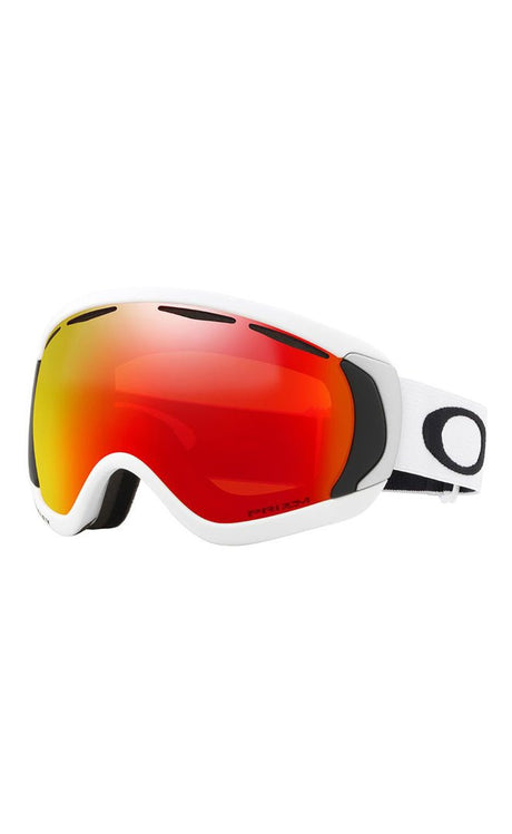 Canopy Matte White Skibrille Snowboard#MaskenOakley