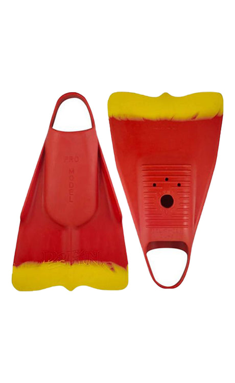 Dafin Pro Lifeguard Red/yellow Bodyboardflossen RED/YELLOW