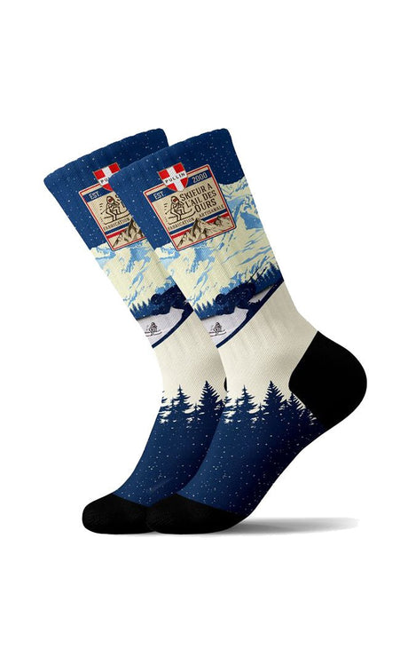 Long Skieuralail Socken#Pull-in Socken