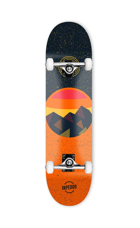 Mountain Orange Vollständiges Skateboard 7.625#Skateboard StreetInpeddo