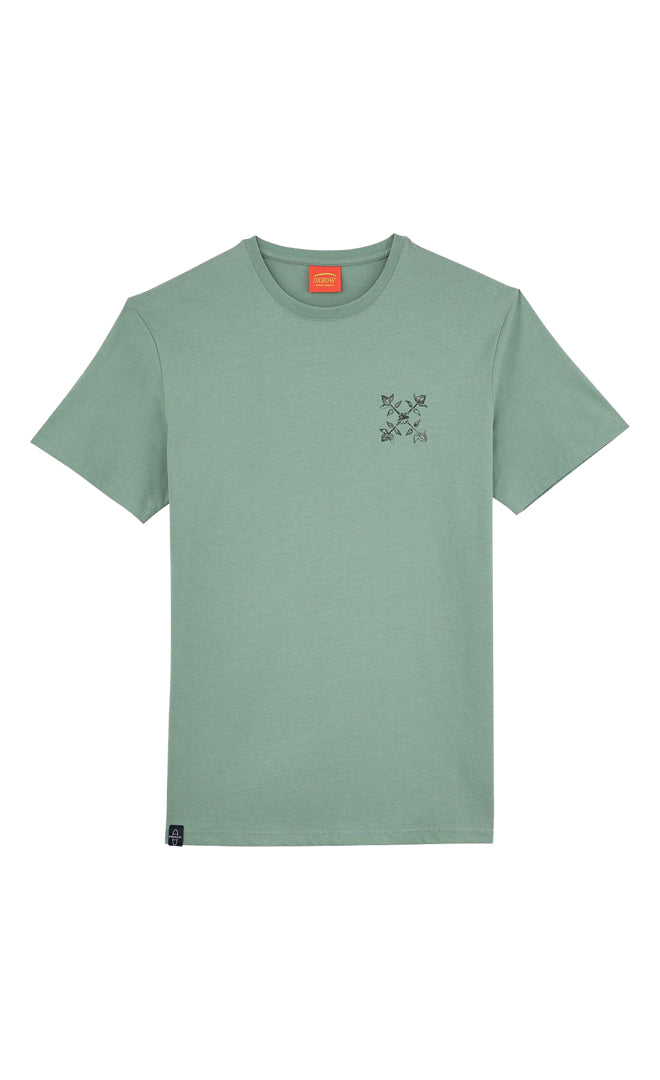 Oxbow Tirikou T-Shirt S/s Graphic Oasis Männlich OASIS