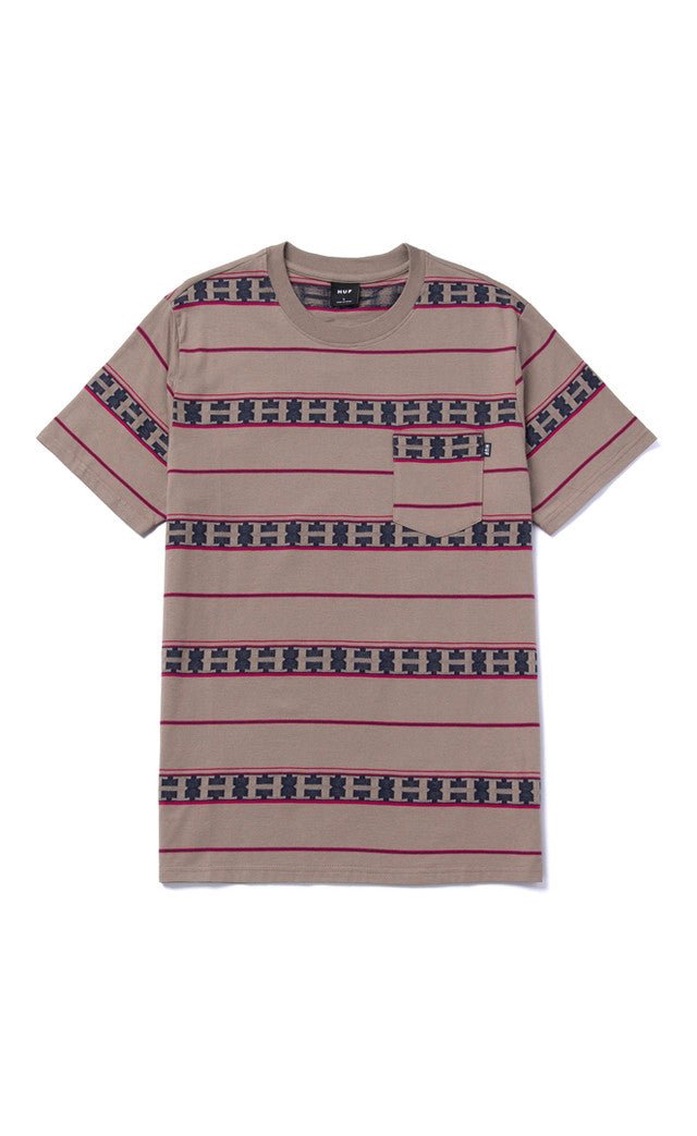 Palisades Stripe T-Shirt Mann#Tee ShirtsHuf