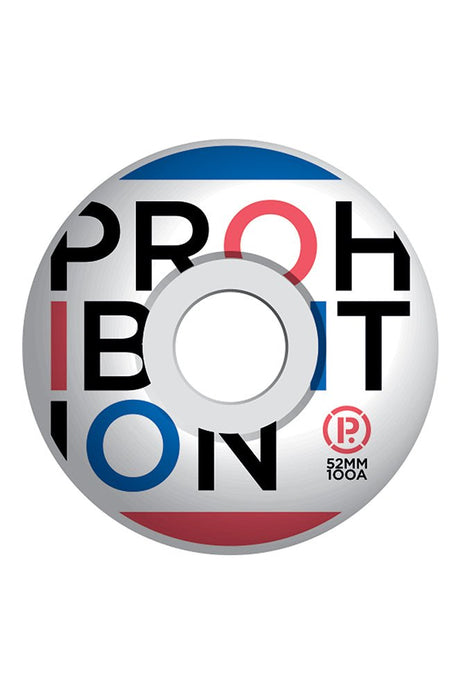 Prohibition Print Wheels Set Von 4 Rädern#.Prohibition