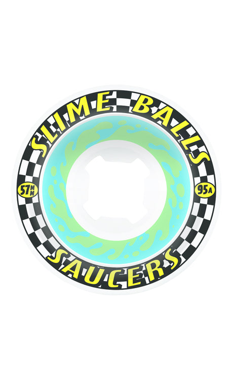 Slime Balls Saucers 57mm 95a (Satz Von 4) Räder SAUCERS