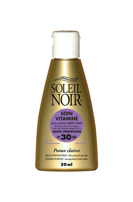 Soleil Noir Pflege Vitamin 30 Hoher Schutz PRP01