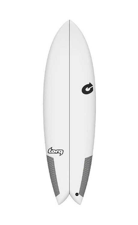 Torq 7'2 Classic Fish Surfboard Fish WHITE (PRP01)