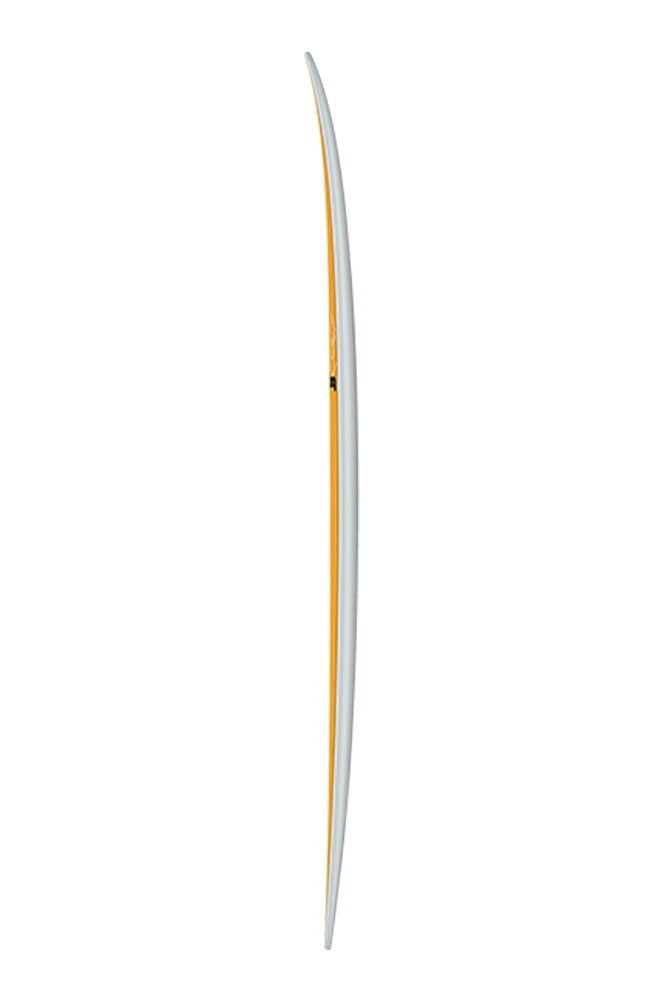 Torq 8'0 Fade Long Surfboard Longboard GRAY/YELLOW-ORANGE