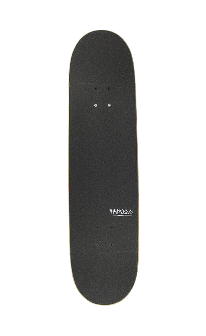 über Tiles Black 8.0 Vollständiges Skateboard BLACK