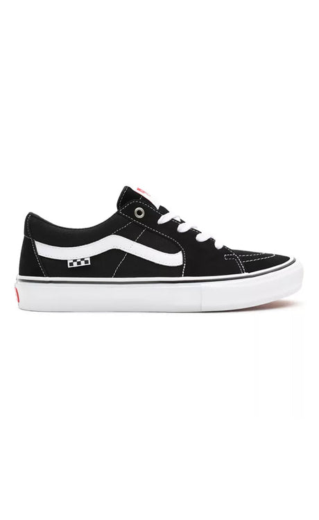 Vans Skate Sk8-low Black/white Skate Shoes Männlich BLACK