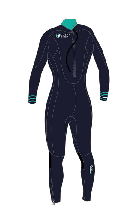 3/2 Optimum Dual Zip Women's Ribbed Wetsuit#SteamersOcean Step