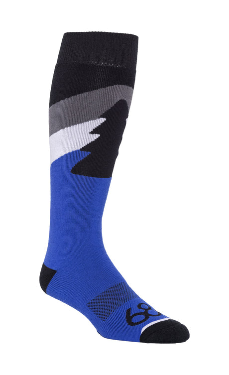 686 Tree Life Blue Ski Socks BLUE