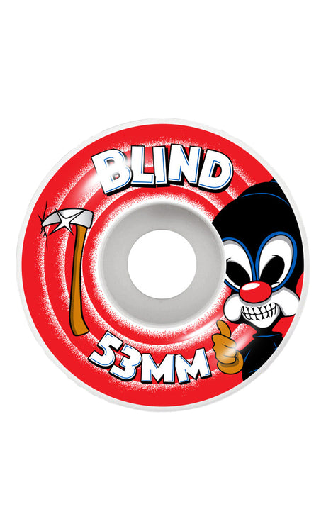 Blind 53mm Reaper Impersonator Red Wheels (Set Of 4) RED