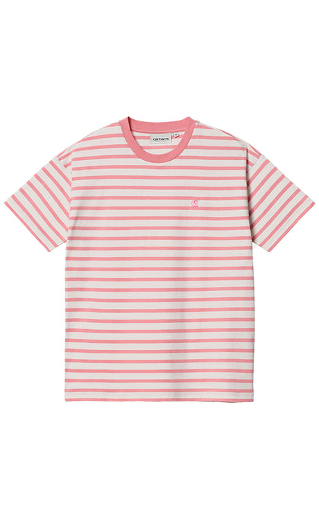 Carhartt Robie T-shirt S/s Wax/rothko Pink Woman ROTHKO PINK