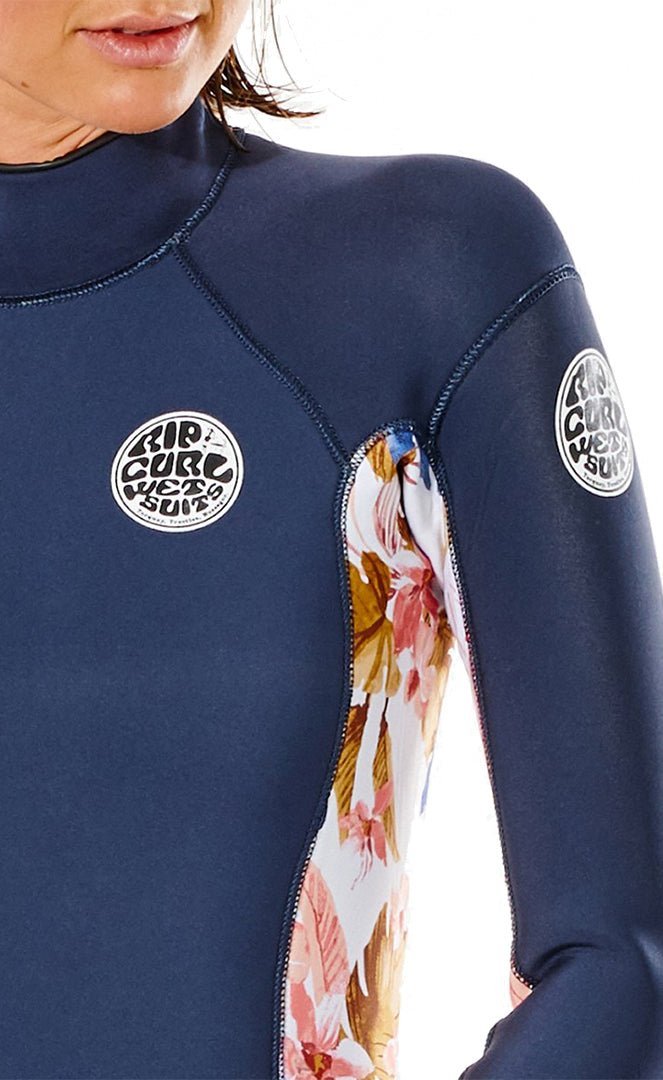 Dawn Patrol 4/3Mm Back Zip Women's Neoprene Suit#SteamersRip Curl