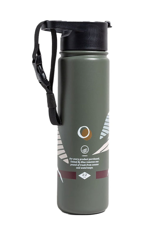 Insulated Steel Flask 65 Cl#BottlesUnited By Blue