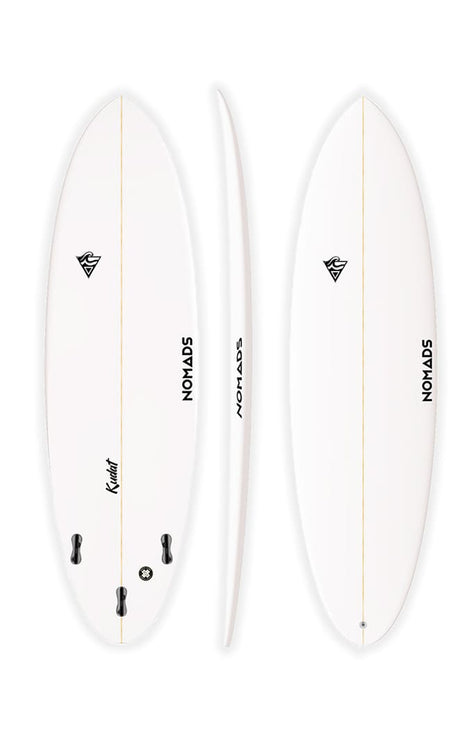 Kudat Surfboard Funboard White#Funboard / HybridNomads Surfing