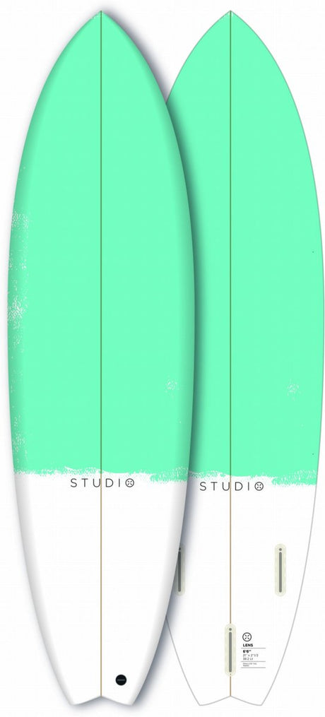 Lens Surfboard Fish#FishStudio