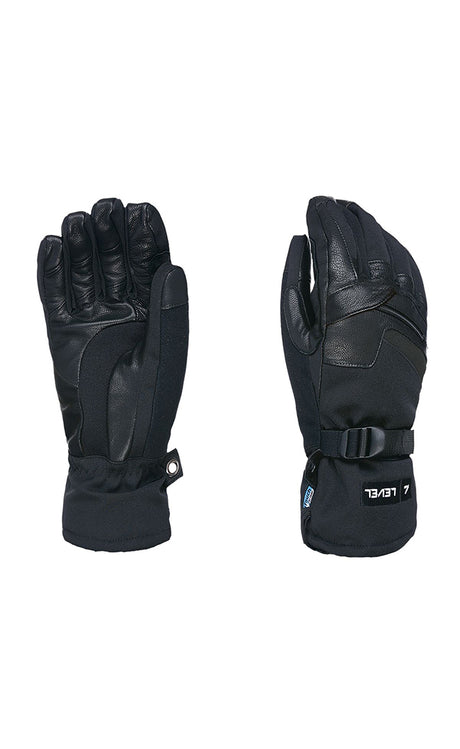 Level Ranger Black Mountain Men's Ski Gloves BLACK