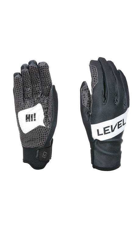 Level Web Black/Grey Men's Ski Gloves BLACK/GREY