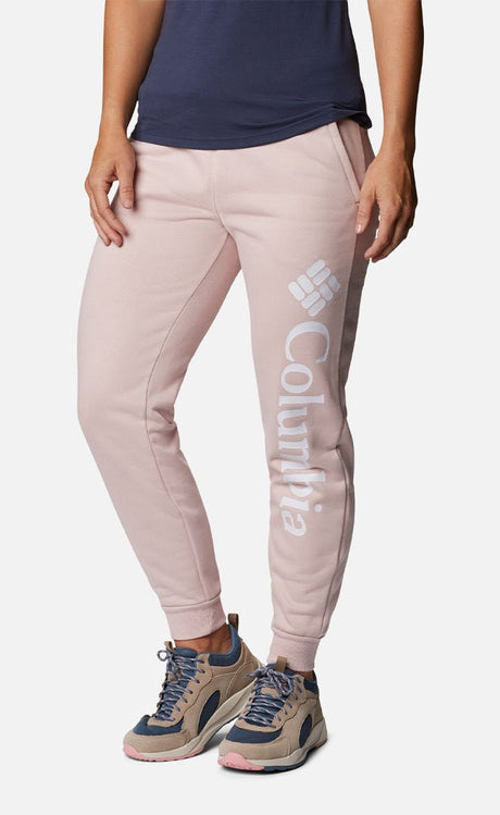 Logo Fleece Jogger Women#Columbia Pants