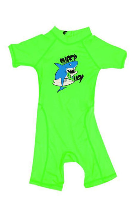 Logo Short Sleeve Upf50 Lycra Surf Baby#LycrasMdns