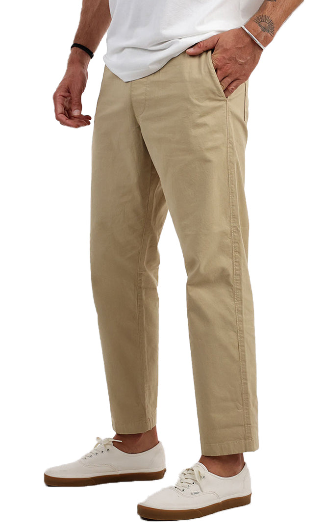 Oxbow Riklo Lightweight Stretch Canvas Pants Clay Man ARGILE