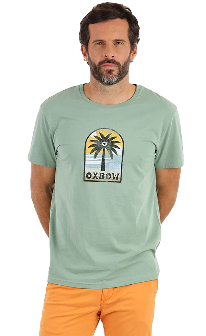 Oxbow Tiburon T-shirt S/s Graphic Oasis Homme OASIS