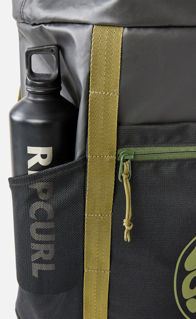 Rip Curl Surf Series 40l Locker Black Waterproof Bag BLACK