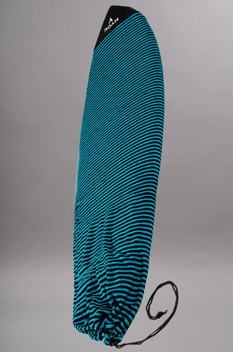 Roam Short Stretch Cover Surf Cover Socks BLACK/BLUE STRIPED