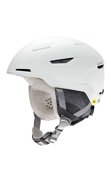 Smith Vida Mips Matte Satin White Unisex Ski Helmet MATTE SATIN WHITE
