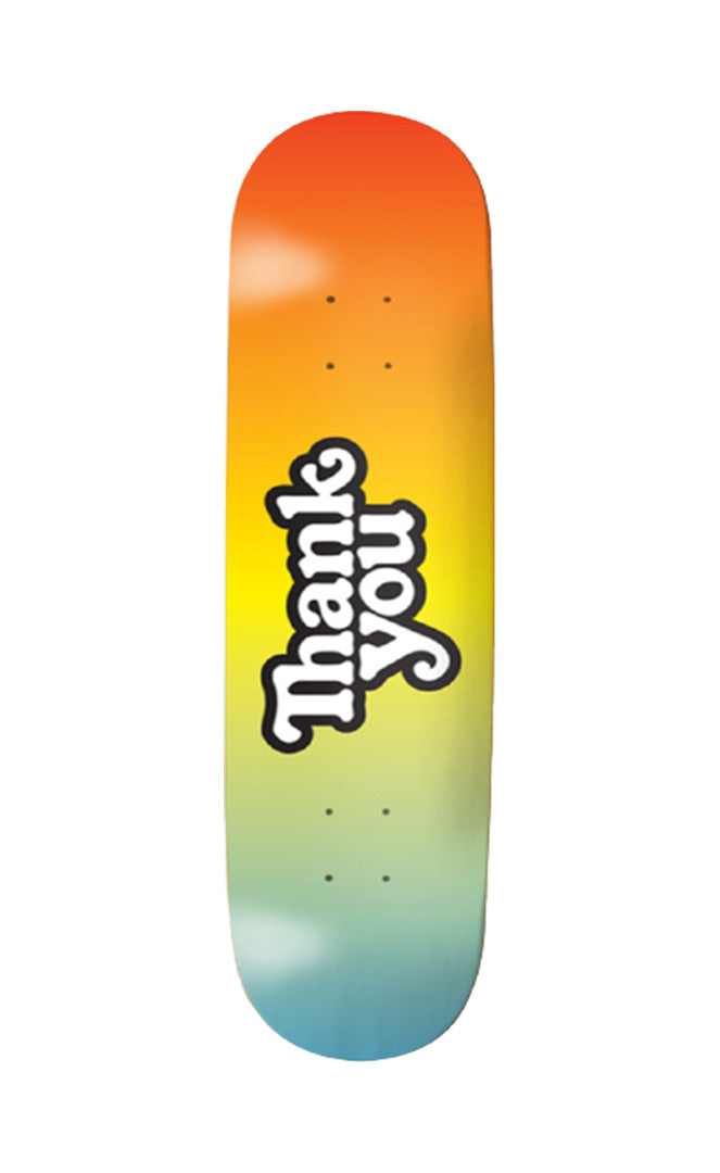 Thank You 8.25 Tie Dye Logo Skateboard 