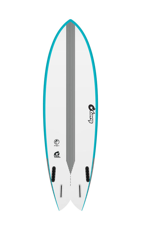 Torq 7'2 Classic Fish Surfboard Fish BLUE/WHITE (PRP02)