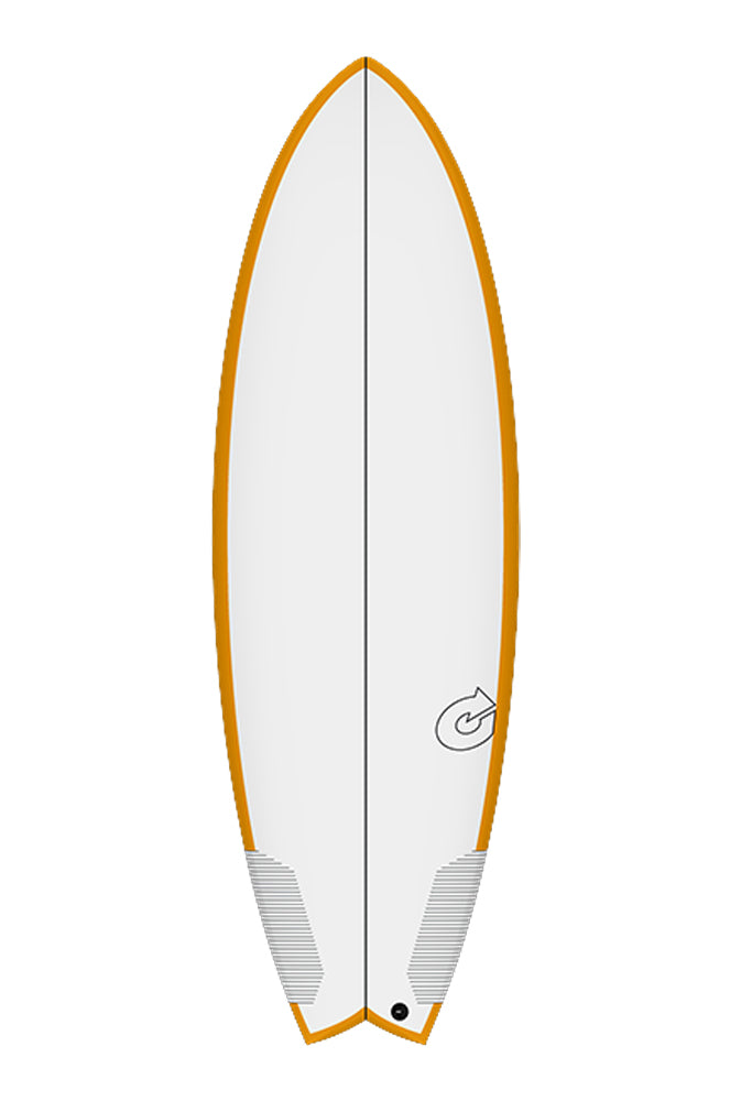Torq Tec Summer Surfboard Fish ORANGE/WHITE