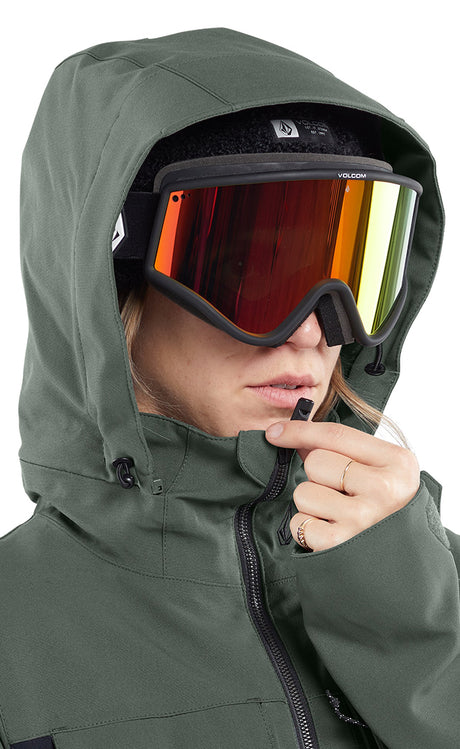 Volcom Shiloh Snow Suit Ecalyptus Women's Ski Jacket EUCALYPTUS