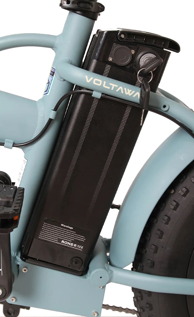 Bicicleta eléctrica Voltaway Commuter Azul Niebla