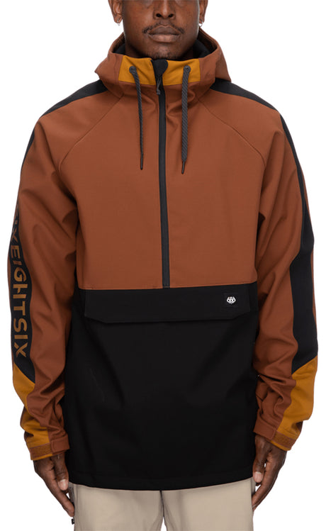 686 Anorak Impermeable Homme CLAY