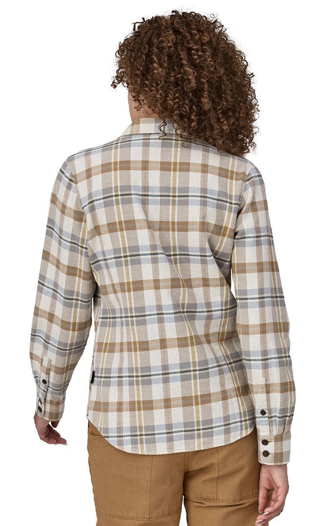 Camisa de manga larga para mujer Fjord Flannel#Patagonia Shirts