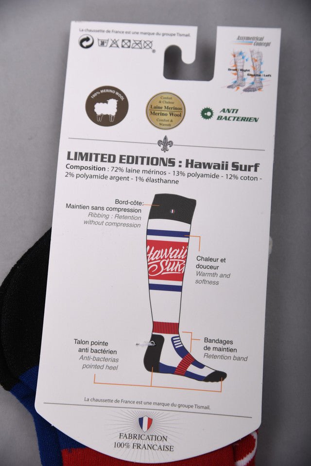 Hawaiisurf Collab Ski Socks#CalcetinesLa Chaussette De France