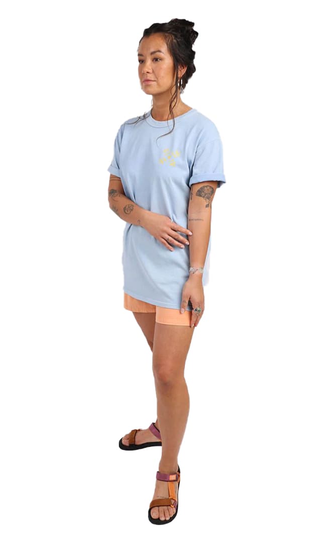 Isabelle Camiseta Azul Claro S/S Unisex#CamisetasOxbow