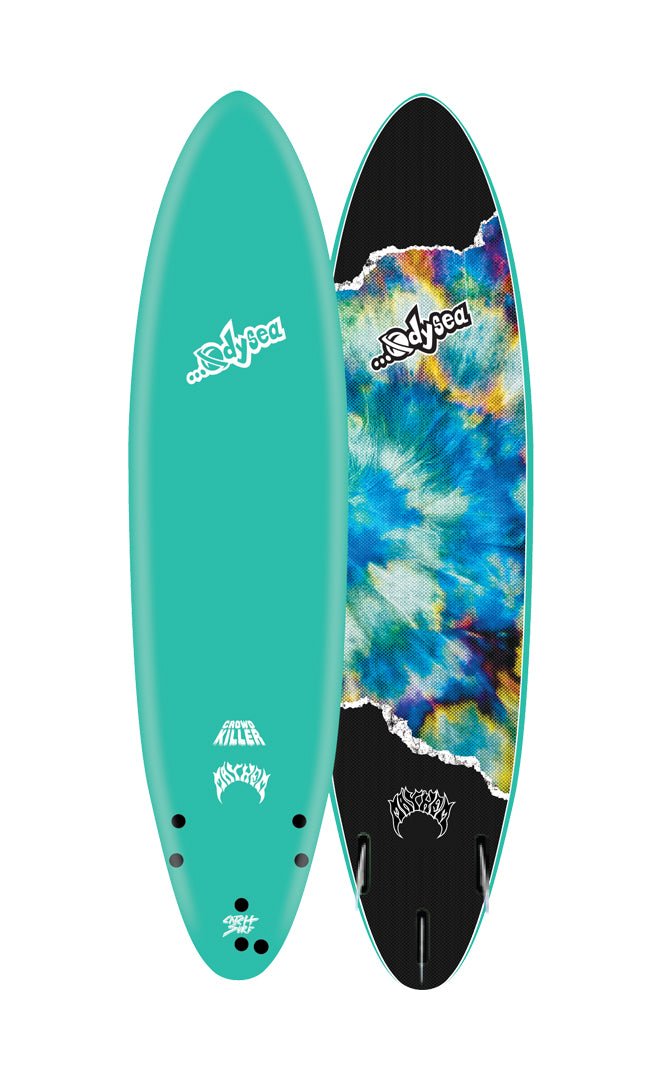 Lost Odysea X Crowd Killer 7'2 Tabla Surf Foam#SoftboardCatch Surf